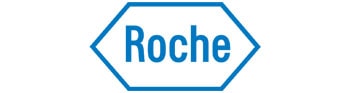 Roche diagnostics logo.