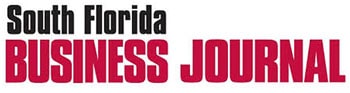 A red and black logo for the florida press journal.